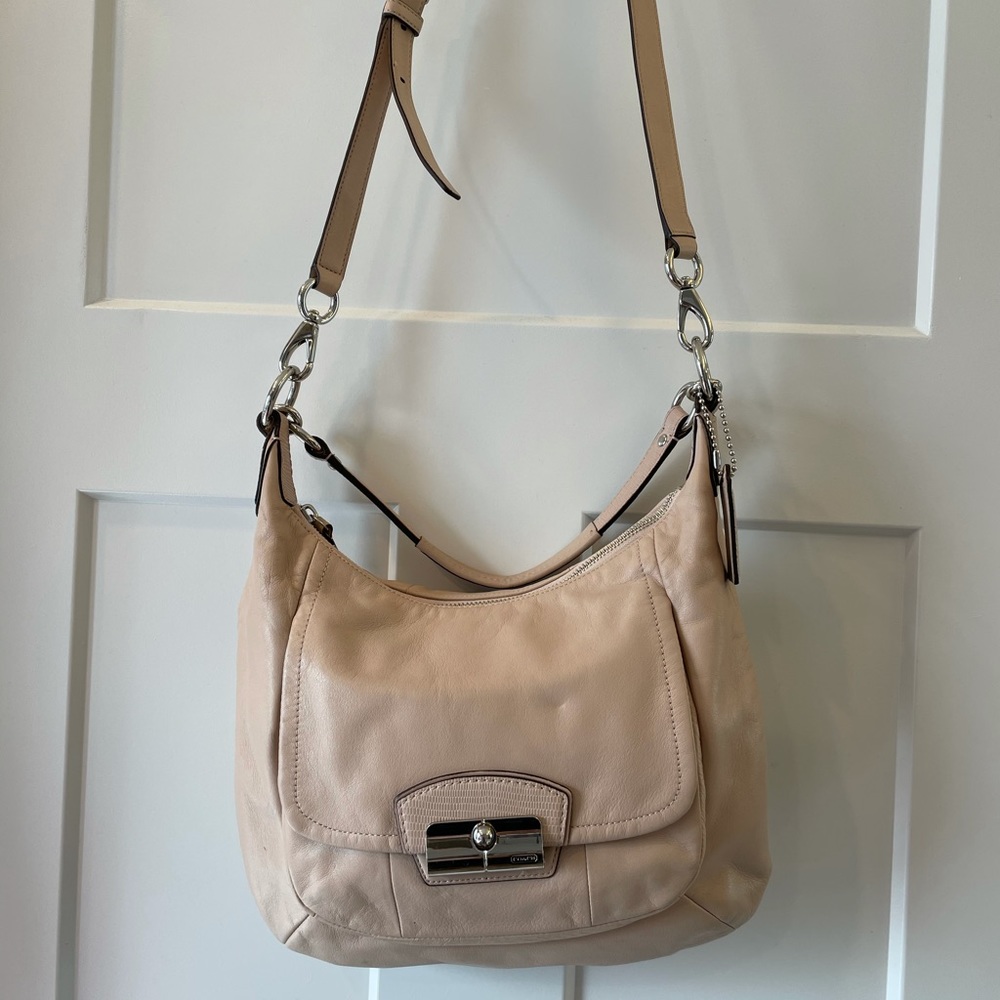 Coach Blush Pink Hobo Purse